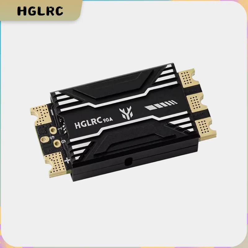 HGLRC 2025 New SPECTER 90A ESC Dual MOS Support BL32 ESC Telemetry 2-8S for Movie-level X8, X4, and XCLASS RC FPV Drone