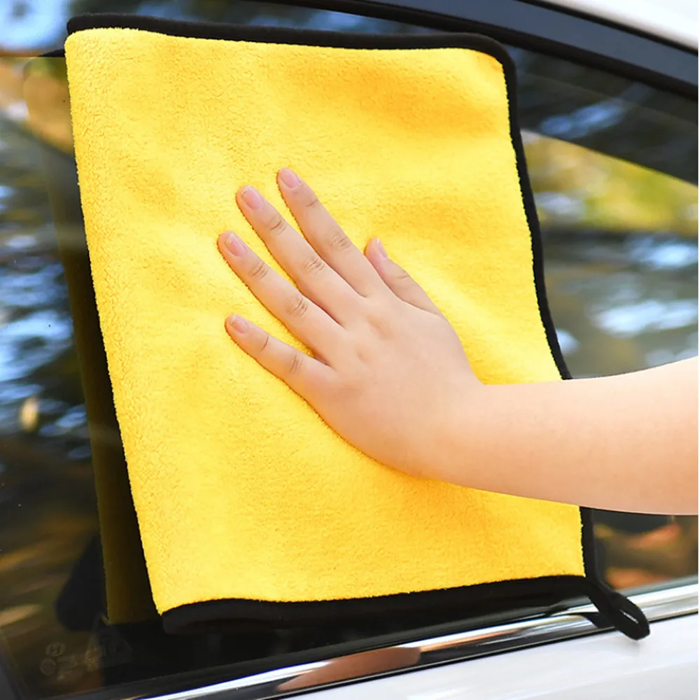 3/5/10PCS 600 Car Wash Microfiber Towels Car Cleaning Drying Cloth Paint Care Cloth Detailing Car Wash Towel Auto Cleaning Tools