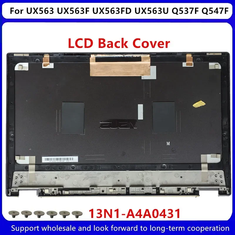 Новинка для ASUS UX563 UX563F UX563FD UX563U Q537F Q547F задняя крышка ЖК-дисплея 13N1-A4A0431 серый/черный Упор для рук 13N1-A4A0211 серебристый