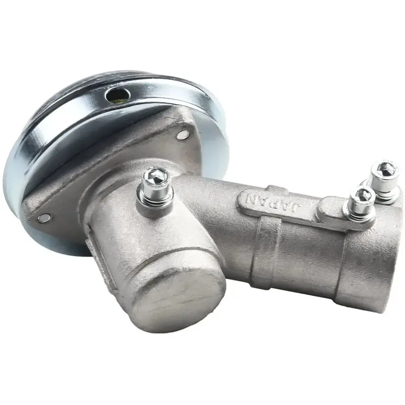A19F-Diam Square Rod Gearhead Gearbox Plate 26Mm Diameter Brush Cutter Trimmer Replacement Home Gardening Power Tool Accessory
