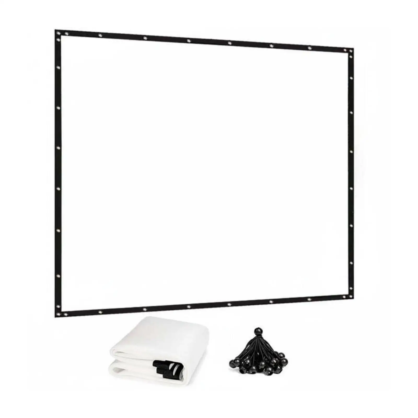 Golf Practice Screen Reinforced Edges Golf Training Cloth Impact Resistant Net for Indoor Practice