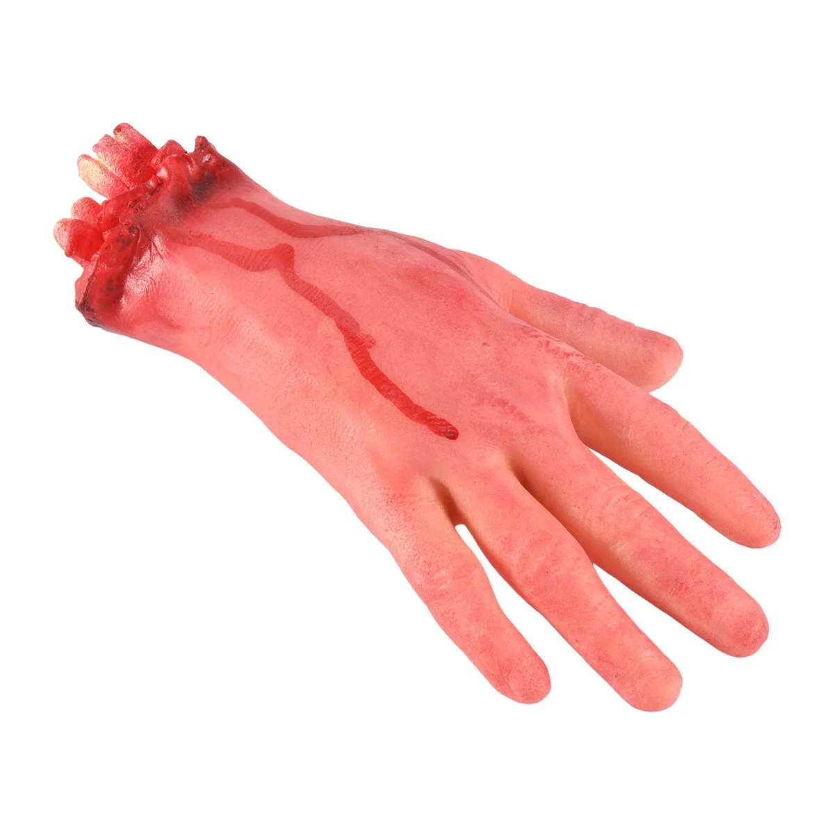 Bloody Horror Scary Halloween Prop Fake Severed Life Size Arm Hand House Scary Bloody