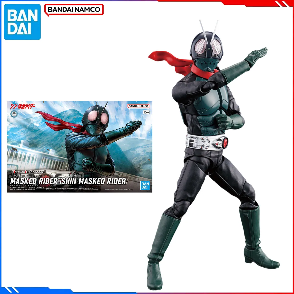 

Подлинная Bandai, оригинальная фигурка Kamen Rider, наборы моделей, стандартные аниме-фигурки, голень в маске, экшн-модель, игрушки