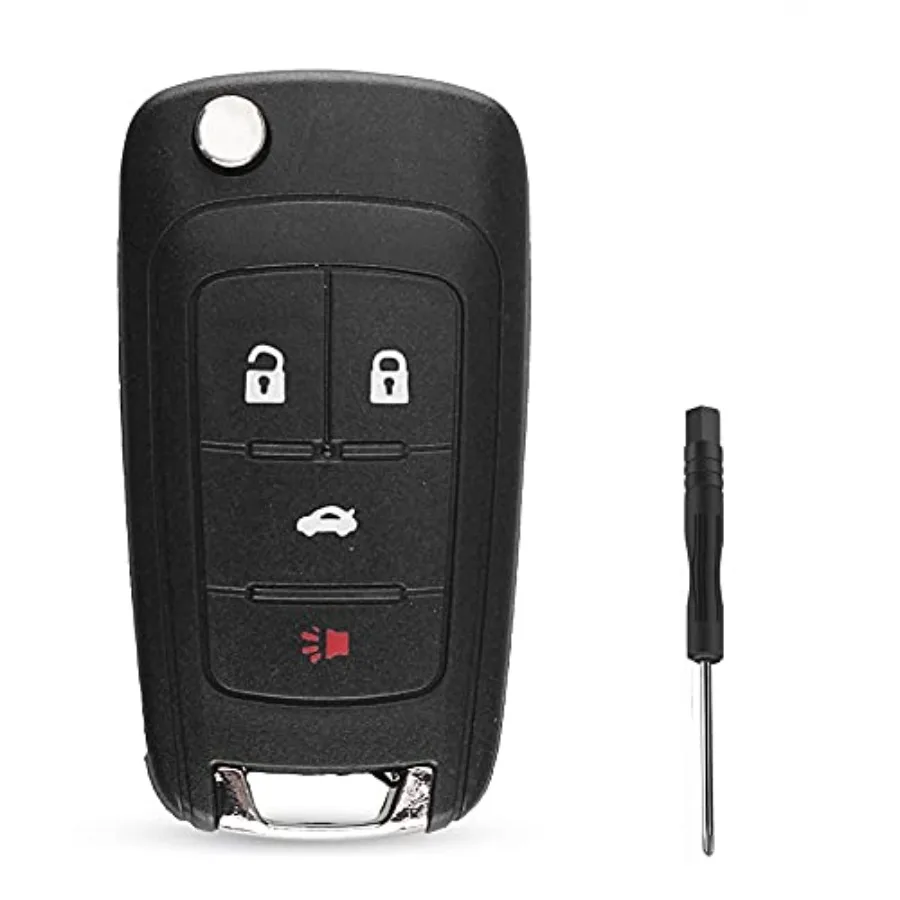 

4Button Flip Folding Remote car Key Shell for Chevy Cruze Epica Lova Camaro for Opel Impala Astra J Corsa E Insignia Zafira for