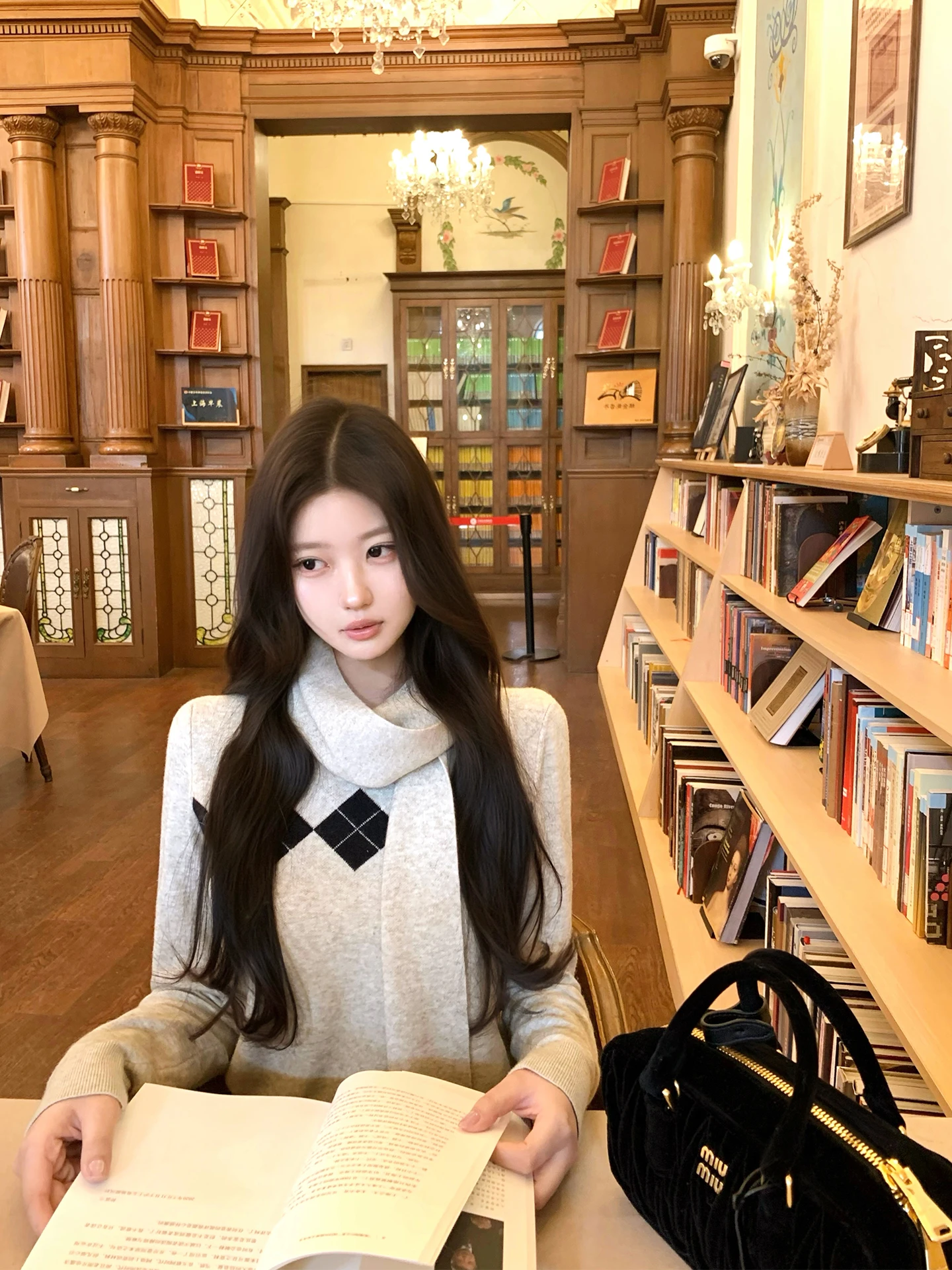 

Spring New Sle Women's Knitted Sweater round Ne Pullover Diamond Pattern Base Top Casual Loose Fit Long Sve Knitwear