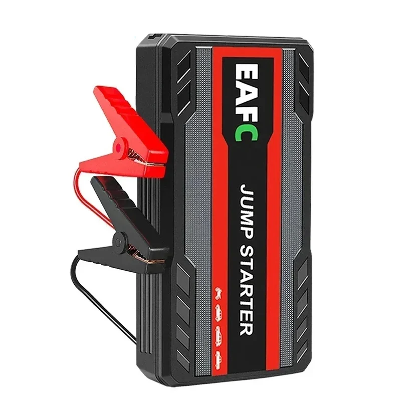 EAFC 12V Auto Starthilfe 600A-2000A Auto Batterie Starter Booster Auto Start Gerät Notfall Start Tragbare Power Bank