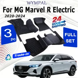 Car Floor Mats For MG Marvel R Electric 2020 2021 2022 2023 2024 Waterproof Protective Pad Foot Mat Carpet Tapis Car Accessories
