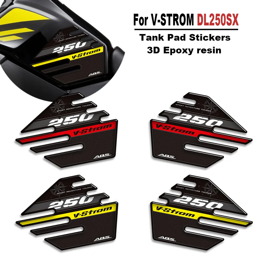 

For Suzuki V-STROM VSTROM V STROM DL 250 SX 250SX New Motorcycle 3D Epoxy resin Stickers Protector Decals kit