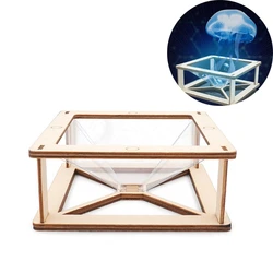 3D Hologram Pyramid Display Projector Video Stand Universal for mobile phone Child Science Education