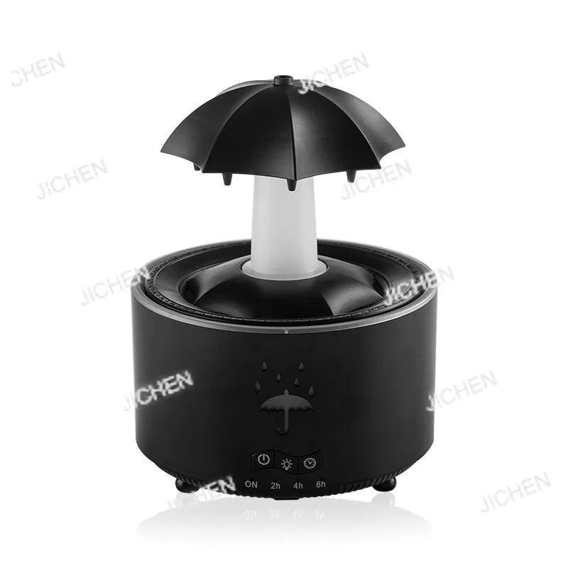 

Neu versandte Artikel Rotary water drop aromatherapy machine Desktop ultrasonic air purifier Remote control Humidifier
