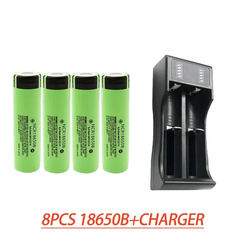 2026 New Battery 18650 3.7V 3400mAh Rechargeable Battery Can Be Used for Flashlight Electric ToothbrushCameraToy 34B NCR18650B