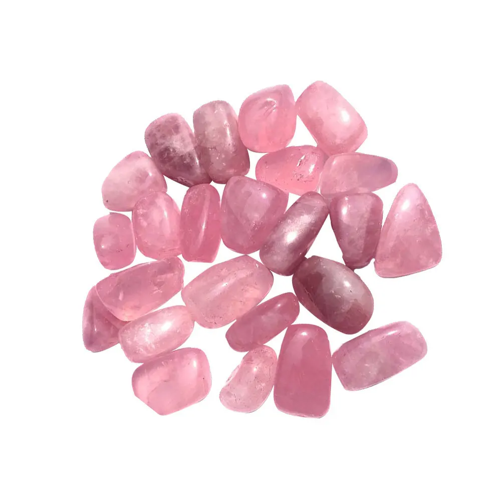 

100G Natural Pink Crystal Chips Tumbled Gravel Smooth Irregular Stones For Fish Tank Garden Decor Flowerpot Rock Diy Craft Home
