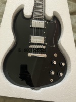 Send  tomorrow SG Electric Guitar with Ac-dc Inlays HH Pickup Fast Delivery in Stock