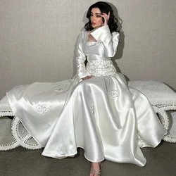 Customized High Quality Sparkle  Satin Beading Graduation Ball Gown Square Neck Bespoke Occasion  Midi Dresses