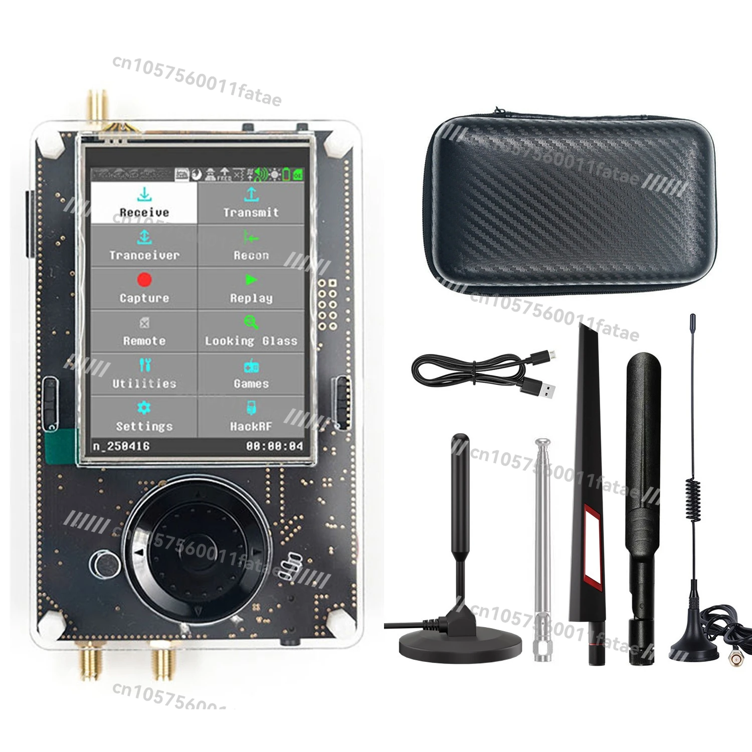H4 Radio Transceiver 10M-6G SDR Receiver Long Range Stable Communication Equipment