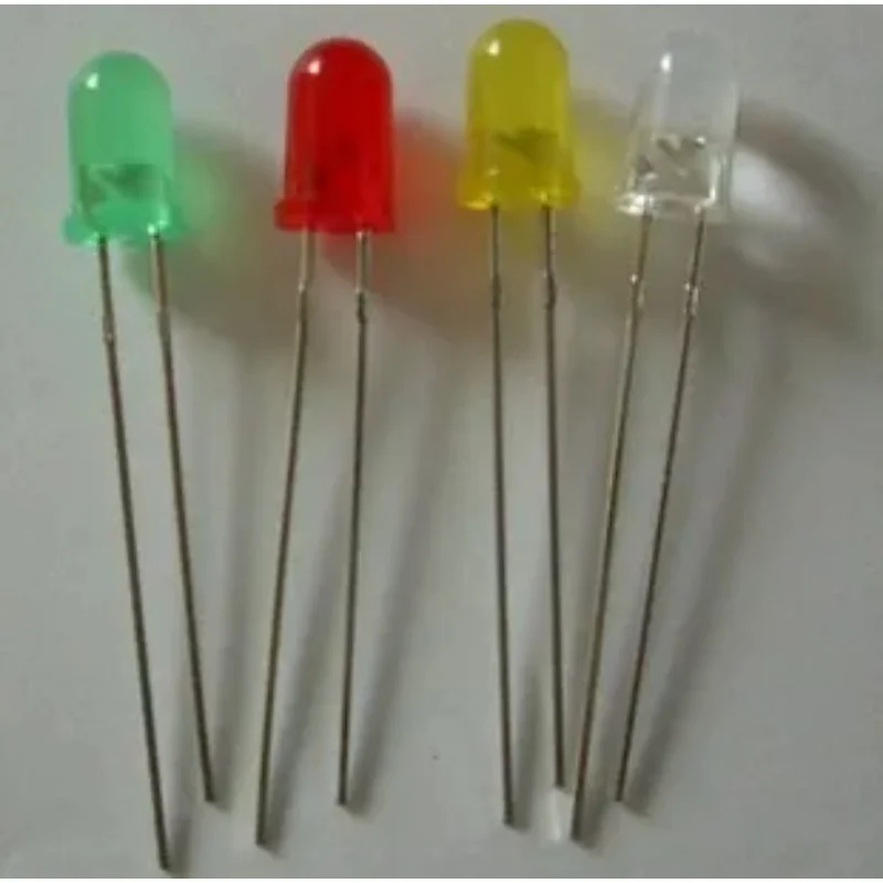 100PCs LED light-emitting diode 5mm diameter red red red