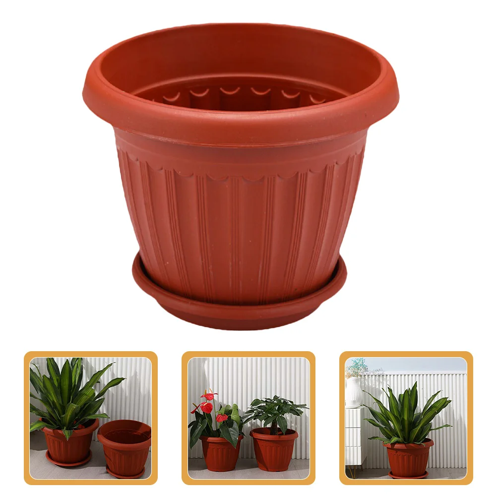 

5 set Thickened Seedling Tray Pp Plastic Flower Pot Lightweight Durable Plant Nursery Pots For Indoor Outdoor Garden Succulent