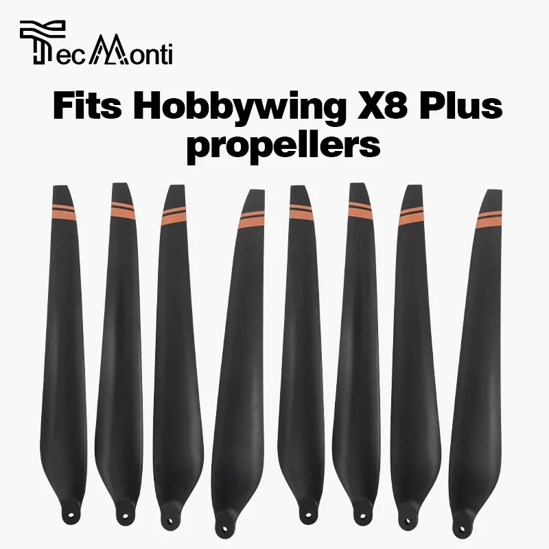 Hobbywing X8 Plus 3011 CW CCW 30-Inch Carbon Fiber Propellers Folding Blades Compatible with 8120 Motor Replacement Parts