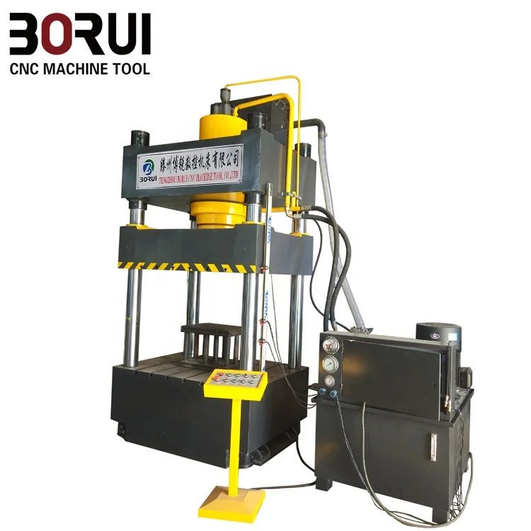 Y32 200T 315T آلة الضغط الهيدروليكي ذات ثلاثة أشعة وأربعة أعمدة