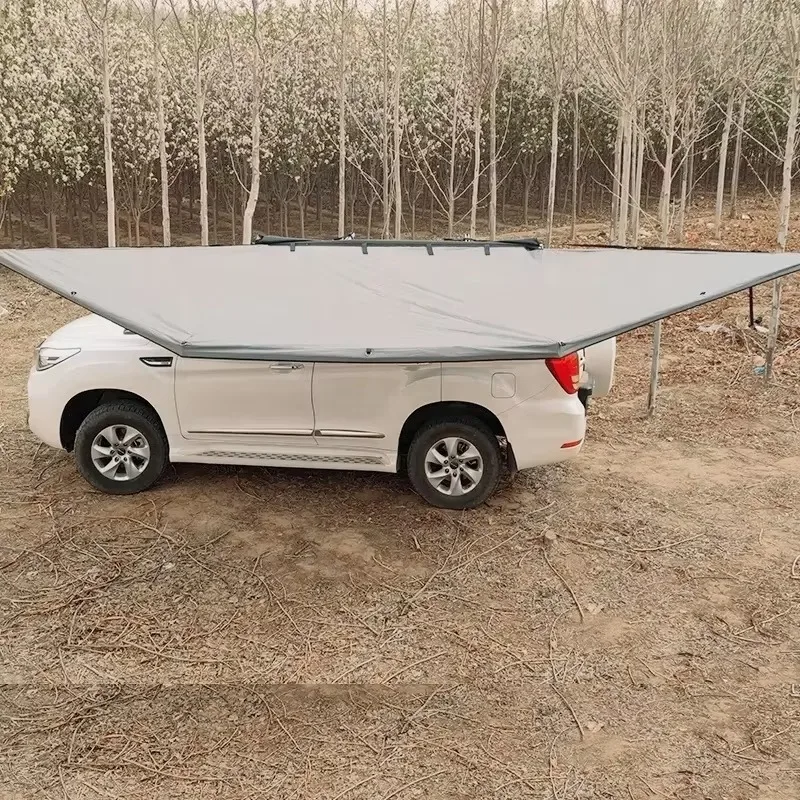 

OEM 4WD Offroad Car Roof Awning 180 Degree Free Standing Foxwing Sun Shelter for 4x4 Manufacturer's Side Awning for 4x4 Cars