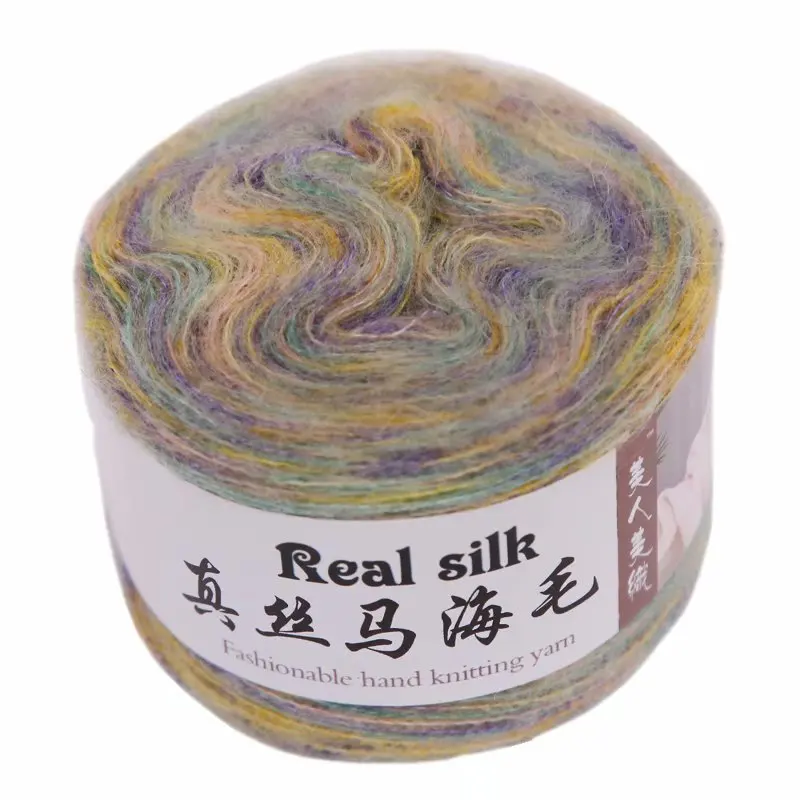30g/ball  Mohair Yarn Crochet Skin-Friendly Baby Wool Thread For Knitting Sweater Shawl Yarn Crochet Infant Blanket Sweater