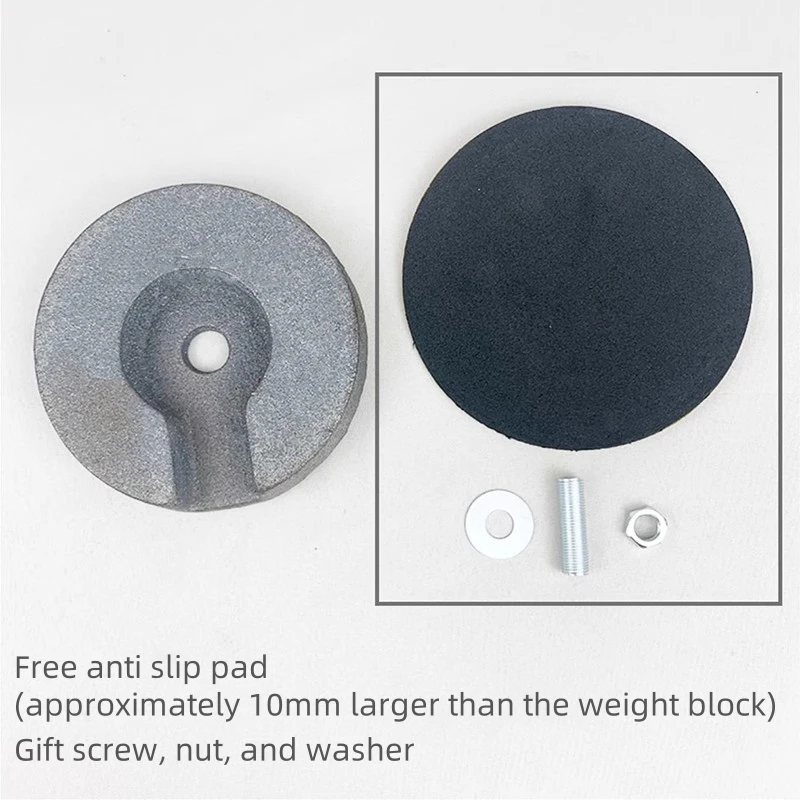Pig iron weight block desk lamp floor lamp cast iron weight block chassis weight block anti collapse block lighting accessories