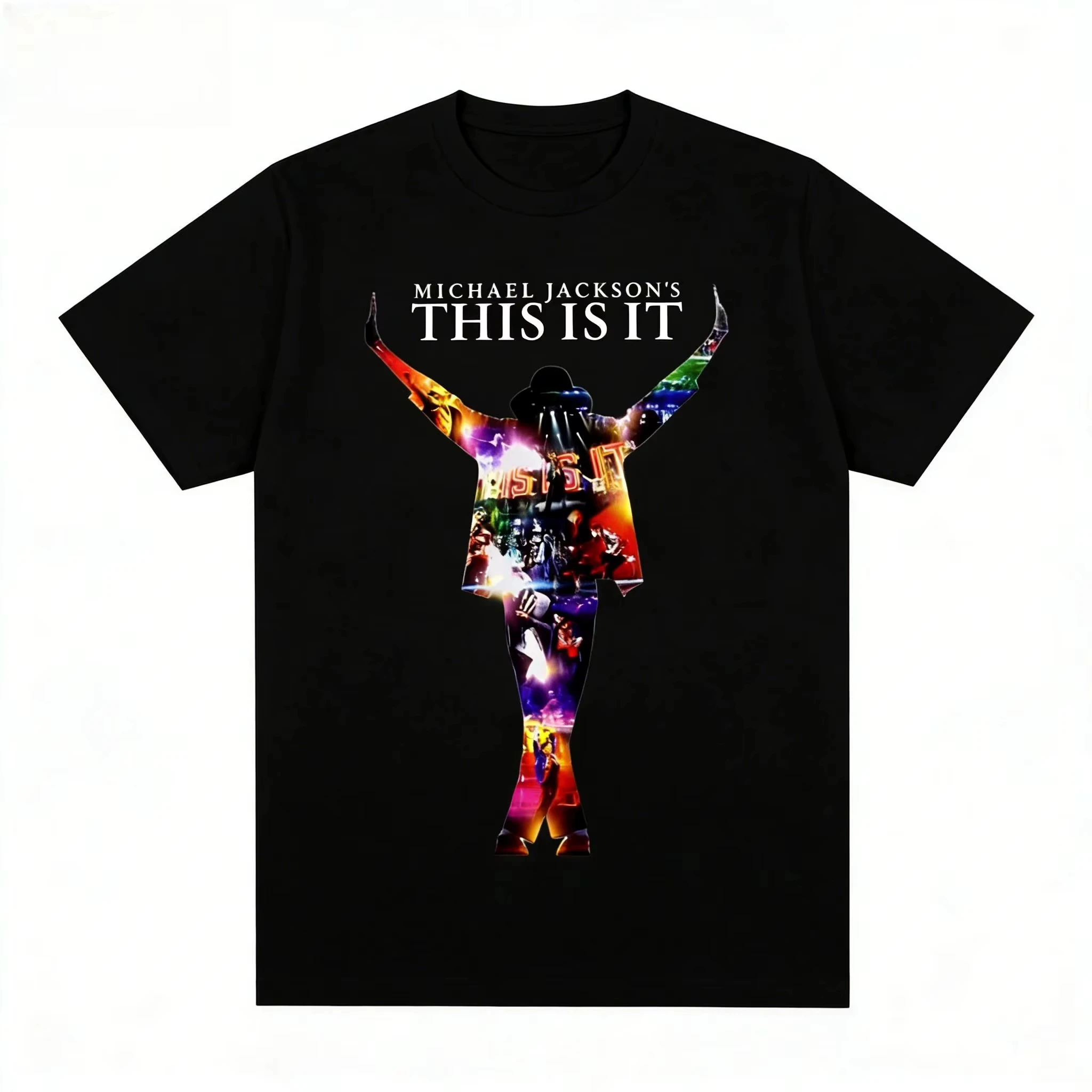 

Singer Michael Jackson Print Tops This Is It Vintage T-shirt New Fashion Vintage Tee 2026 Summer New Fashion Print Tshirt Unisex