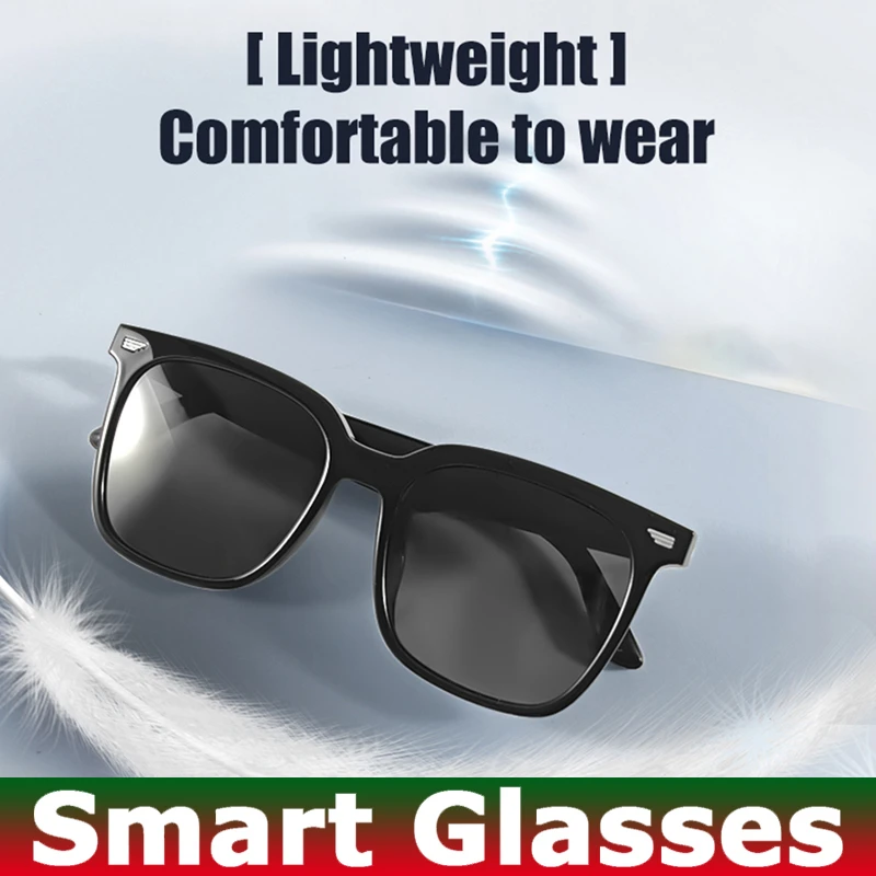 النظارات الشمسية الذكية أزياء النظارات الذكية مساعد صوت بلوتوث مكالمة تشغيل الموسيقى الرجال النساء النظارات الشمسية الذكية التحكم في الكاميرا #1