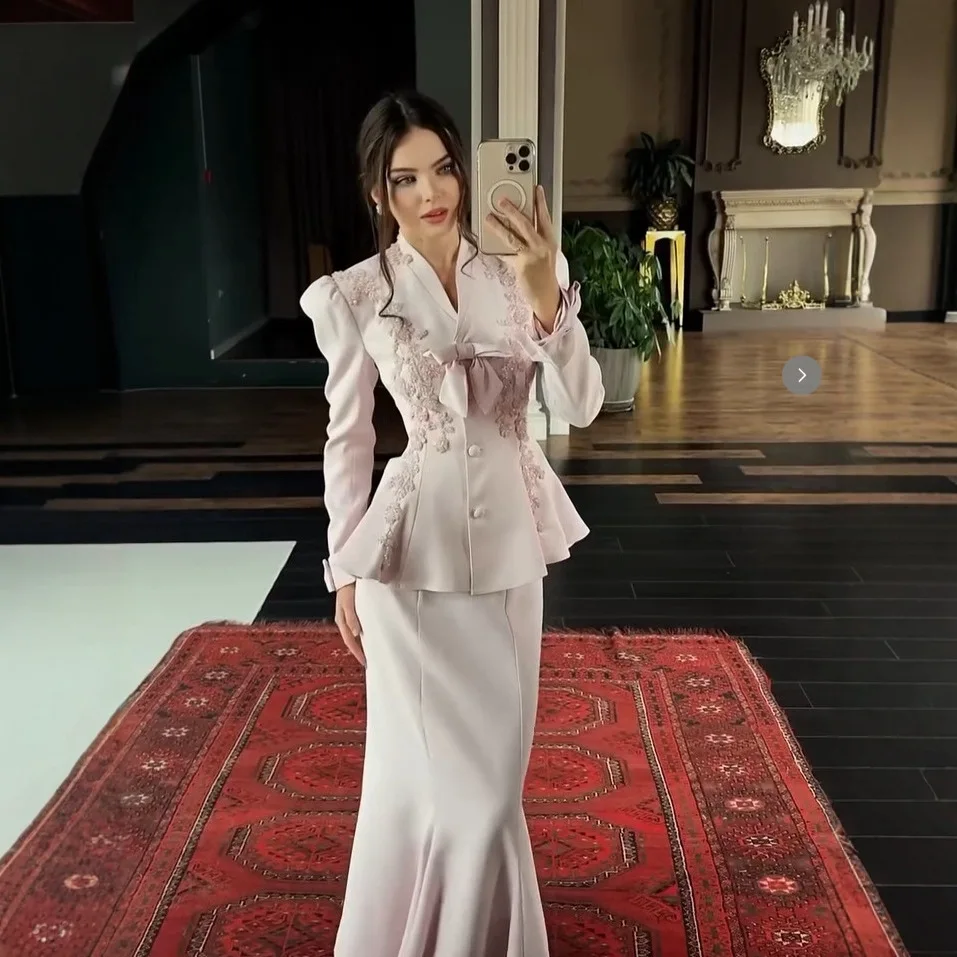 

Новинка осени 2025: Комплект с цветочным узором в стиле кросс-бордер · Элегантное женское платье А-силуэта из трикотажа (хлопок/полиэстер) с длинными рукавами