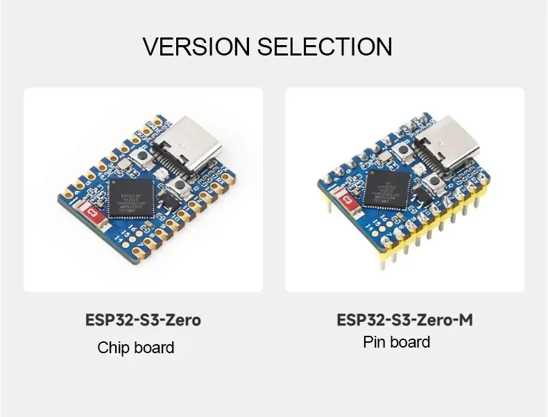 ESP32-S3 Mini-Entwicklungsboard S3FH4R2 Dual-Core Typ-C Mikrocontroller WiFi BLE Drahtlosmodul – Detail 3