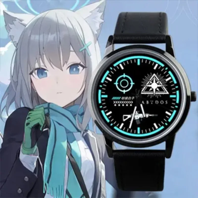 Blue Archive Tenndou Arisu wasserdichte Uhr Student Zeigeruhr Lolita Geburtstagsgeschenk