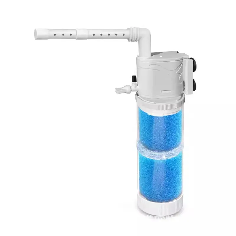 

filter three-in-one water purification cycle household built-in diving oxygen pump stool suction artifact small goldfish tank