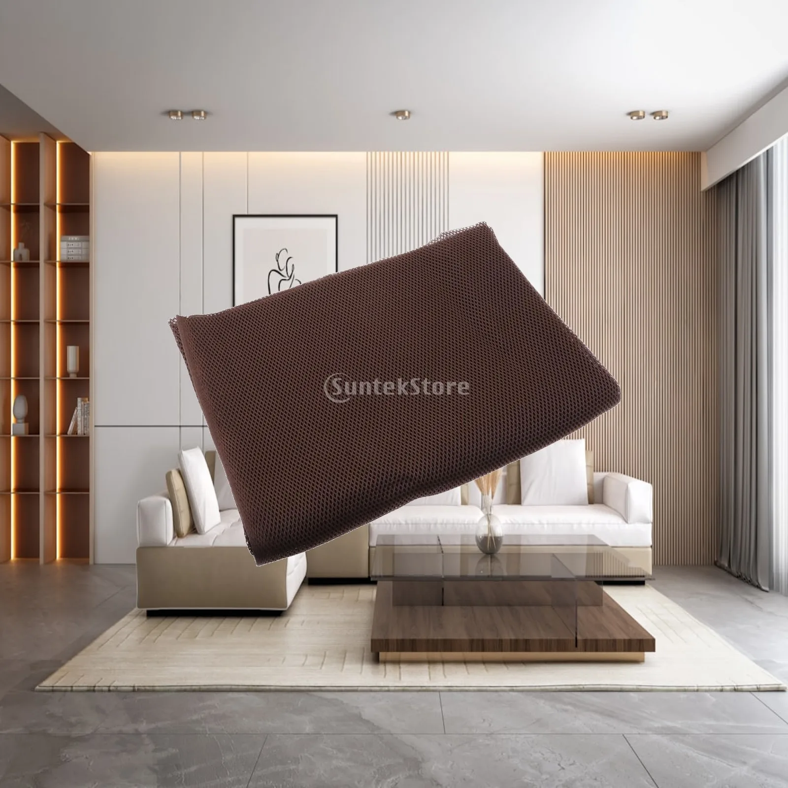 Acoustic Speaker Mesh Cloth Three Layer Protective Grill Fabric for Loudspeaker Home Cinema and Studio Use