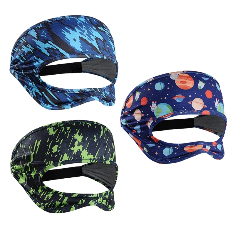 Stampa maschera per gli occhi traspirante VR Sweat Band VR maschera per gli occhi compatibile con Oculus Quest 2/Quest 2 HTC Vive Cover