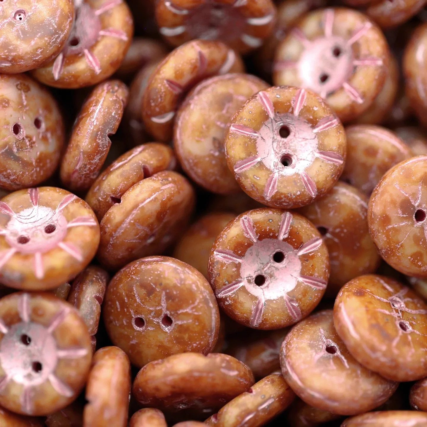 20 قطعة 14*5 مللي متر (ألوان متعددة) صغيرة مستديرة فضفاض الخرز DIY بها بنفسك صنع المجوهرات أقراط سوار بالجملة #6