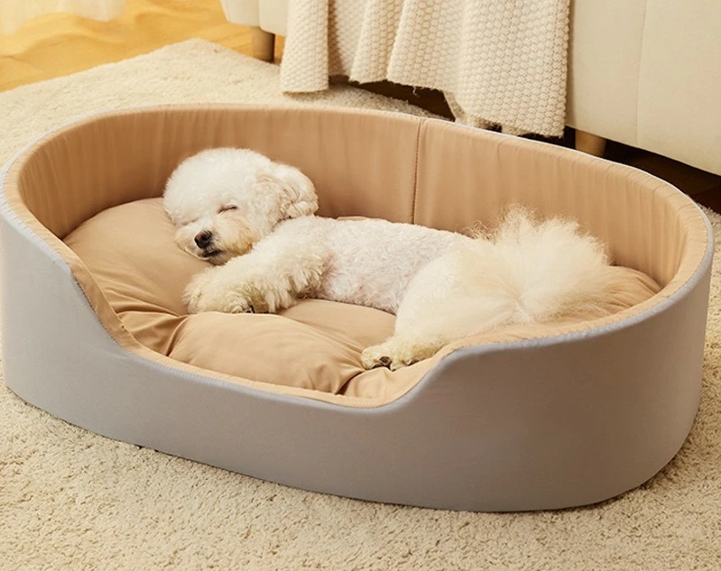 

Универсальная подушка-лежанка для животных Four Seasons: съемная и моющаяся подушка для кошек, лежанка для собак, подушка для крупных собак, лежанка для питомцев