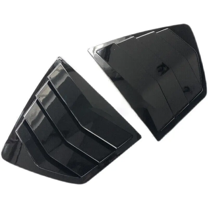 غطاء كوة ربع النافذة الخلفية باللون الأسود اللامع لهوندا أكورد 2008-2013