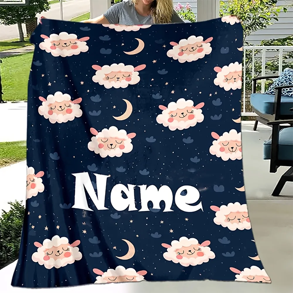 Custom Night Sky - 1 Buah Selimut Flanel Langit Malam