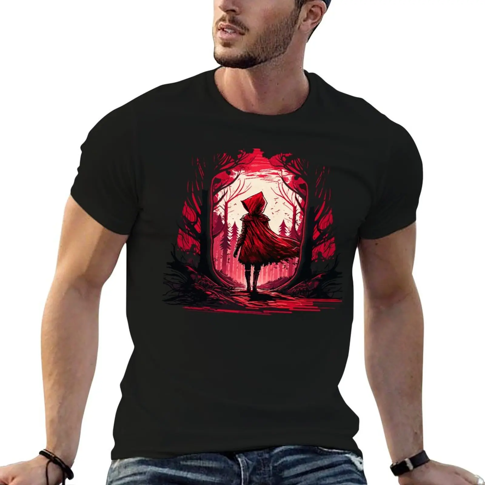 

Red riding hood T-Shirt t shirts with prints anime t shirts for man T-Shirt