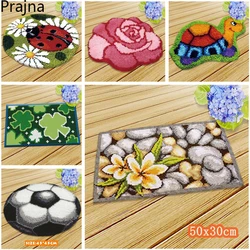 Carpet Embroidery Latch Hook Kit Cartoon Animal undefined Latch Hook Rug Button Pad Package Smyrna Package Carpet DIY