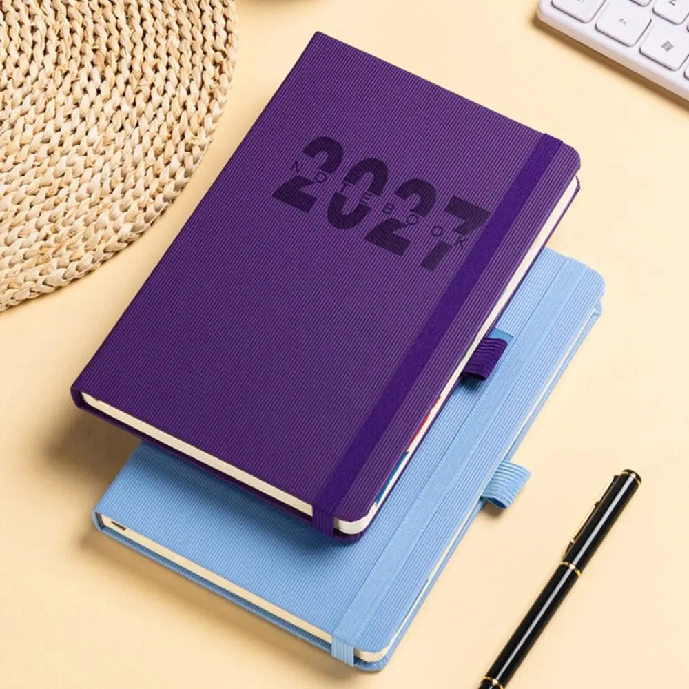A5 2027 Planner with Monthly & Weekly Plan Pages English Schedule Notebook Efficiency 365 Days Journal School Office