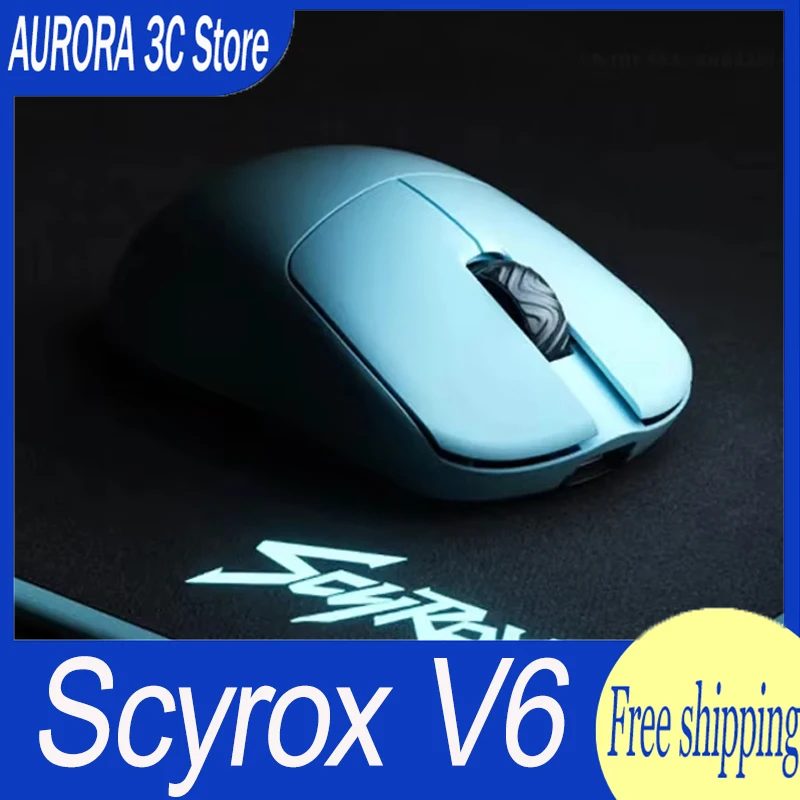 

Presale Scyrox V6 Mouse Wireless Mouse Low Latency Gaming Mice Lightweight Customized Ergonomic Mouse PC Accessories