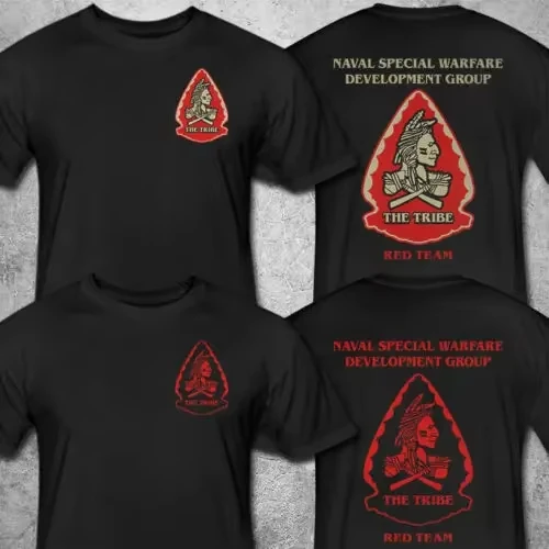 Camiseta de francotirador militar The Tribe del Equipo Rojo de las Fuerzas Especiales Seal 2026. Camiseta de verano de algodón con cuello redondo y manga corta para hombre, nueva, tallas S-4XL