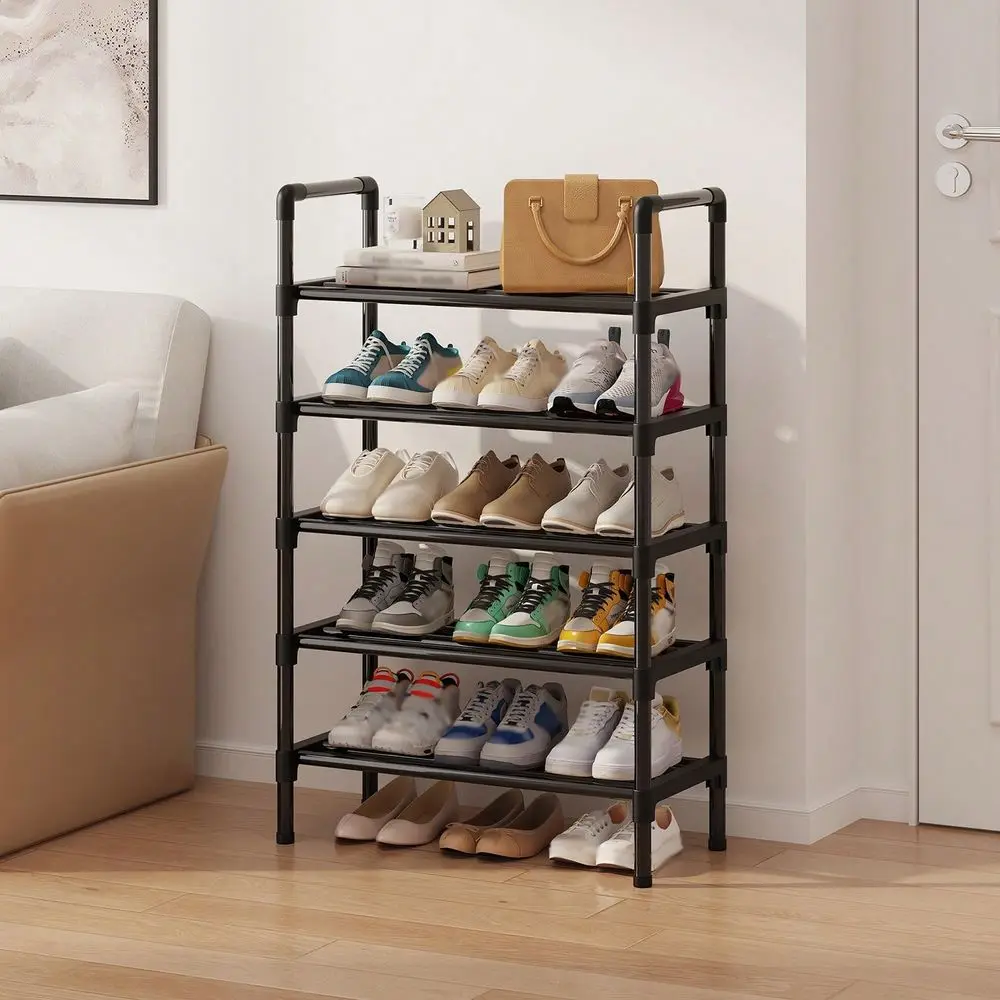 MultiLayer Simple Shoe Rack, Multifunctional LargeCapacity Storage Rack, Easy To Load And Unload, Save Space, Home Organization