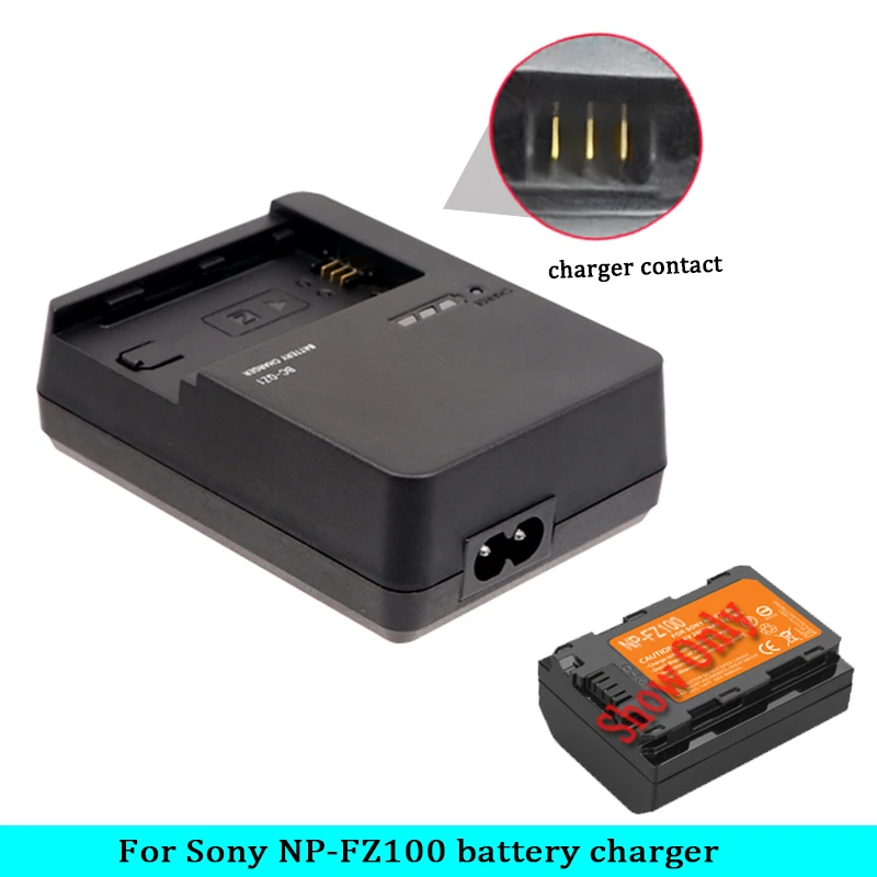 BC-QZ1 BC-FZ100 Camera Battery Charger For Sony A7R4 A7R3 A9 A6600 A9M2 A7M3 A7S3 A7C NP-FZ100 Lithium Battery