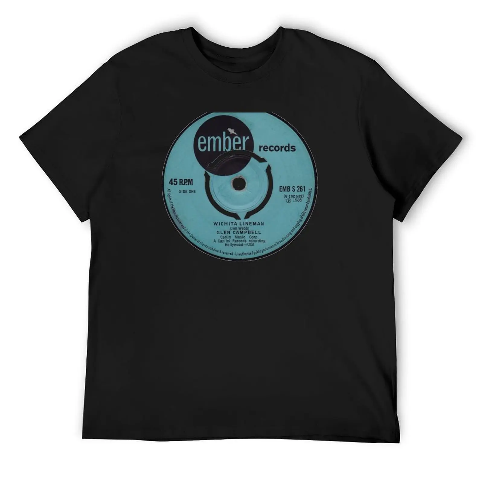 Футболка Wichita Lineman, модные рубашки, футболка с аниме, забавная футболка для мальчиков, мужские винтажные футболки с животным принтом