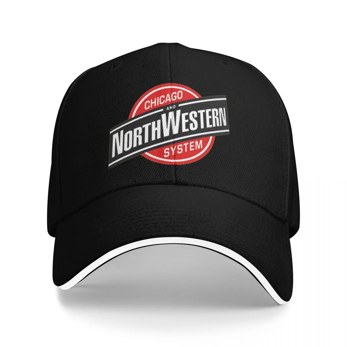 

Vintage Chicago And Northwestern Railway System Baseball Cap Uv Protection Solar Hat summer hat Sports Cap Caps Women Men's