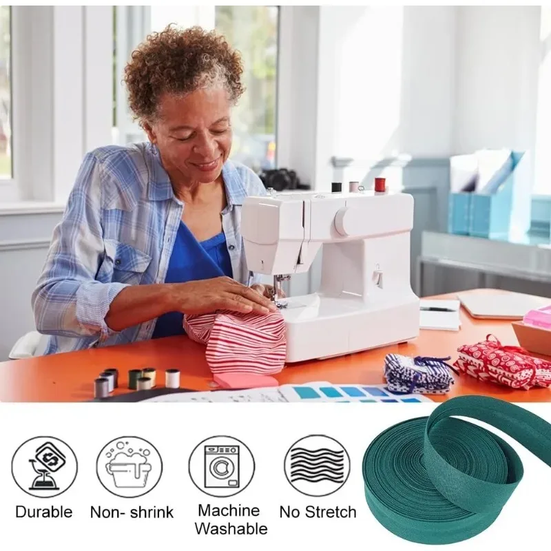 30mm Breites Baumwoll-Schrägband, DIY-Nähzubehör für Kinderkleidung, Quilts, Tischdecken, Kantenstreifen, Nähstoff-Accessoires – Detail 6
