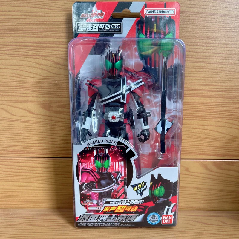 반다이 가면라이더 마스커드 라이더 액션 피규어 데케이드 & 더블 관절형 사운드 버전 수집용 장난감 데스크탑 장식 선물