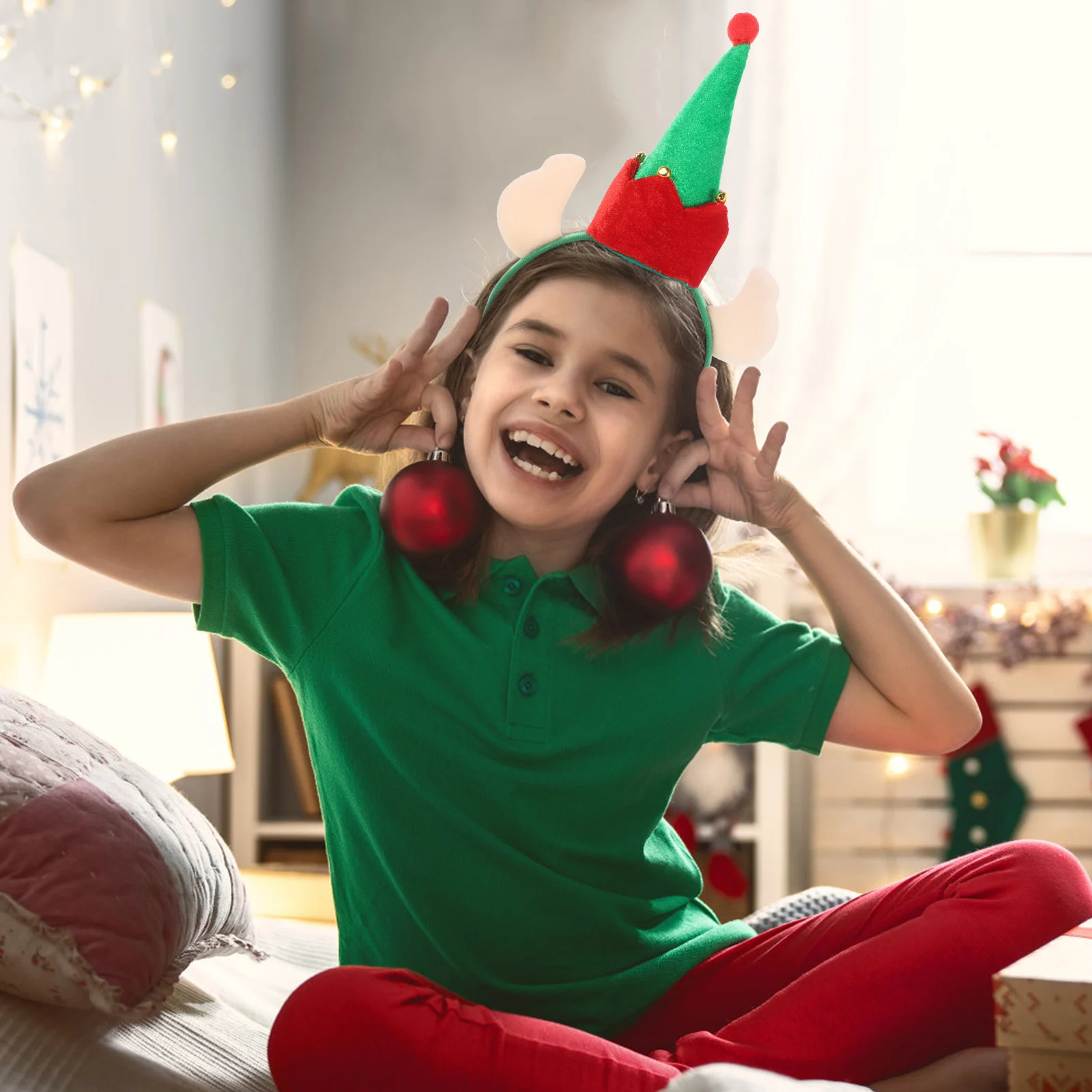 

5 Pcs Festive Hair Bands Festival Accessories Headband Headwear Antlers Shape Hoops